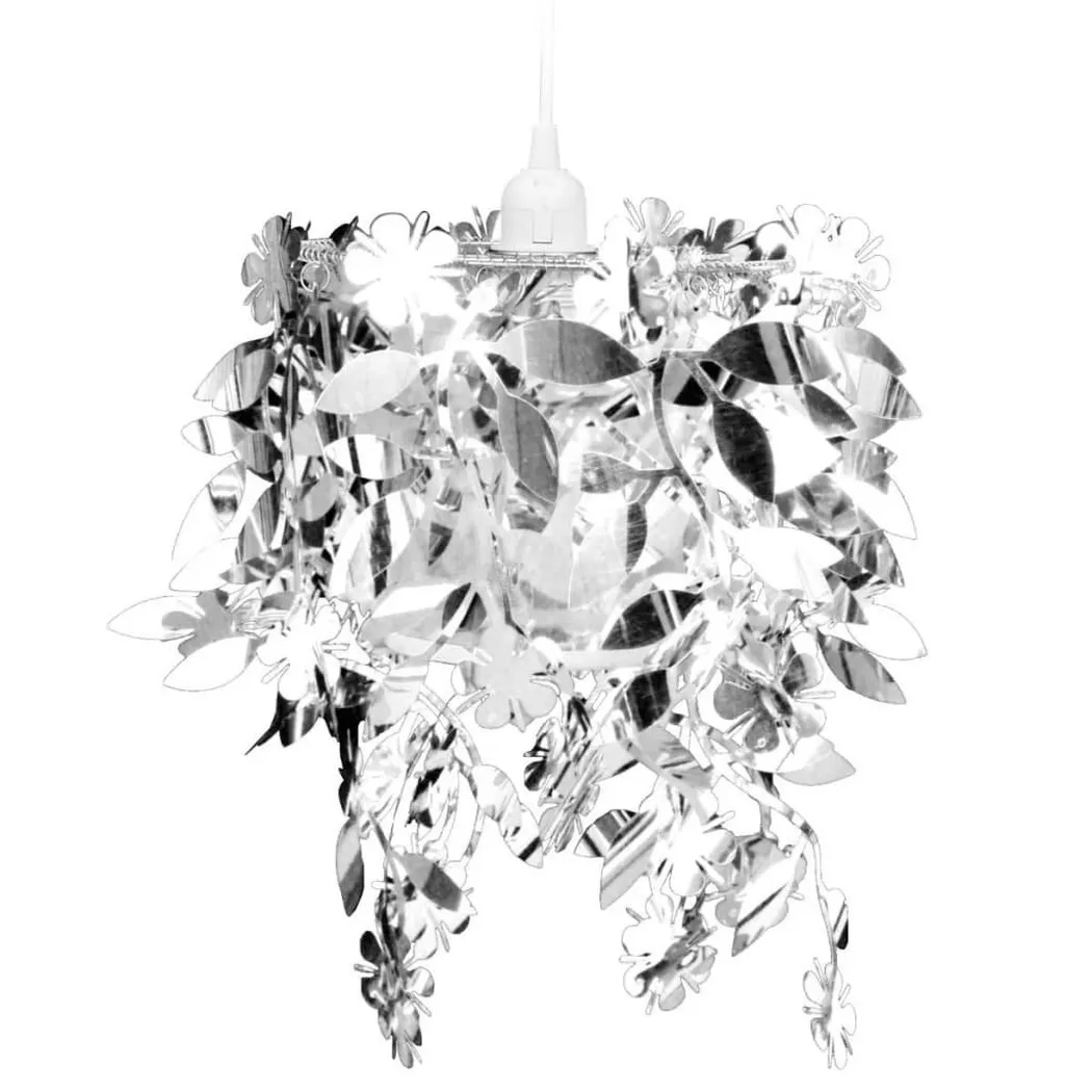 VidaXL – Hängelampe stahl, 60 cm, Silber
