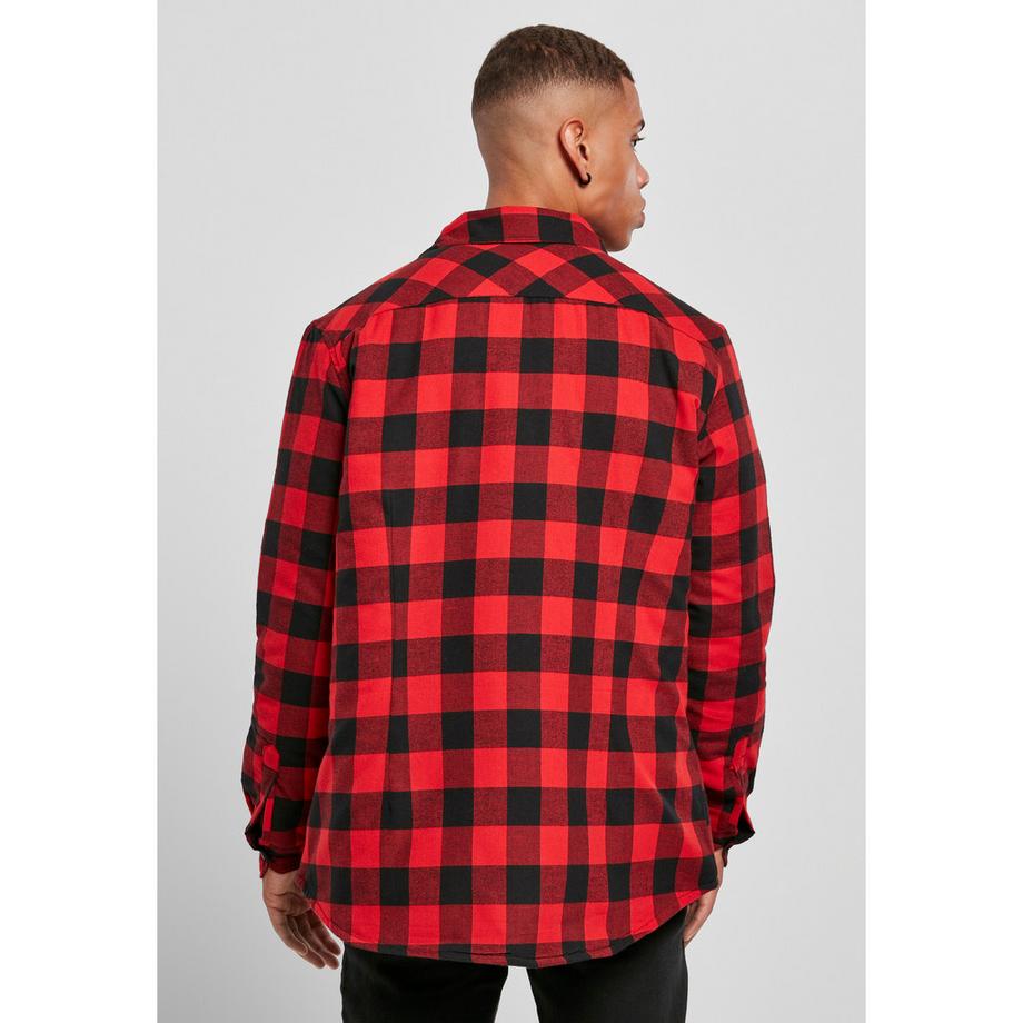 URBAN CLASSICS Chemise en flanelle avec lacets  