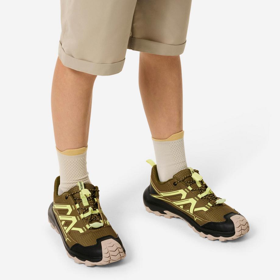 QUECHUA Crossrock Low Synthetik Sportschuhe Kinder  