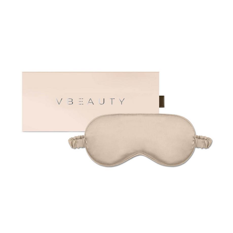 VBEAUTY  Premium Seiden Schlafmaske - Champagner 