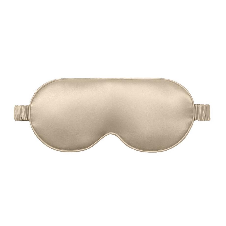 Premium Seiden Schlafmaske - Champagner