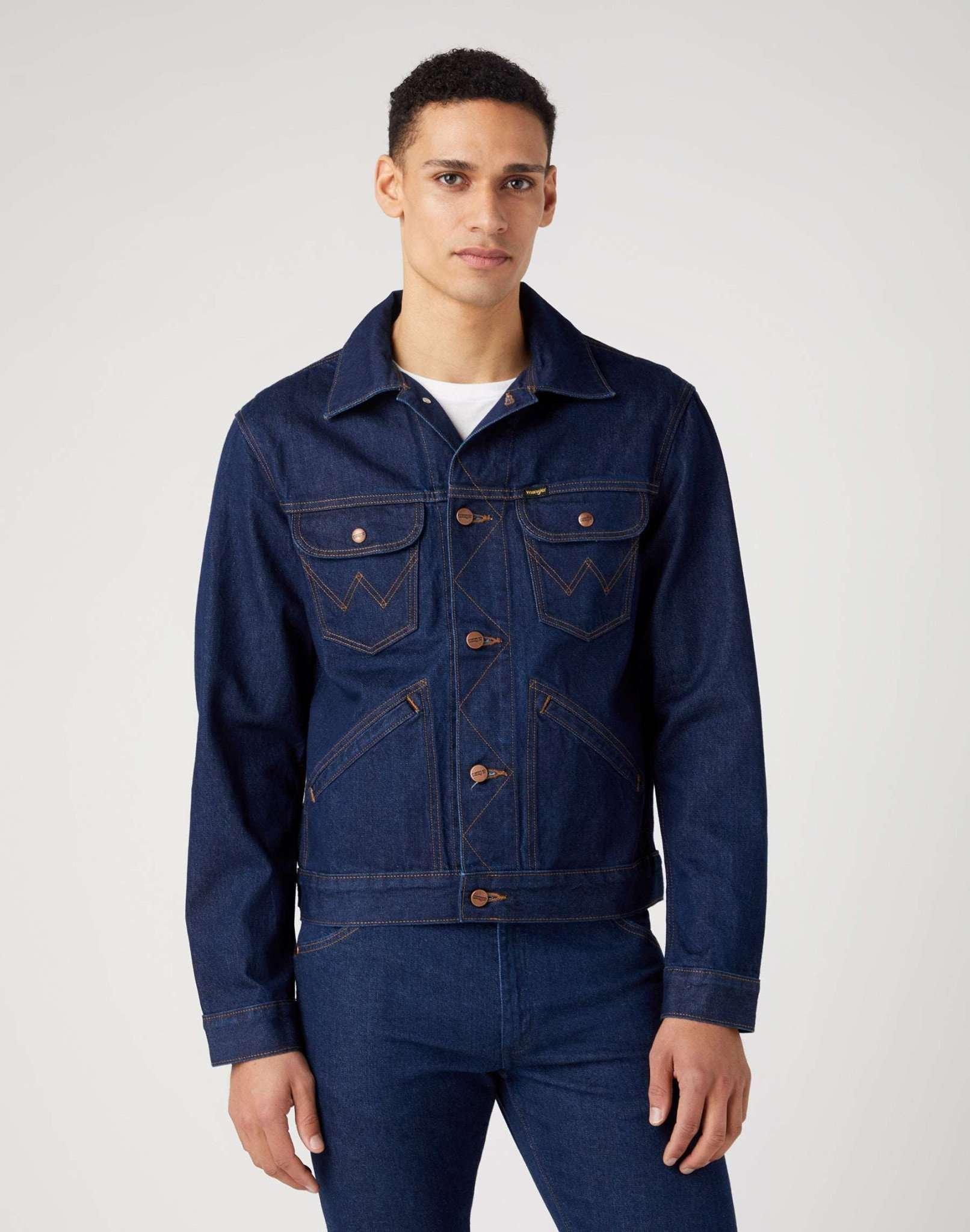 Wrangler  camicia in denim 124mj 