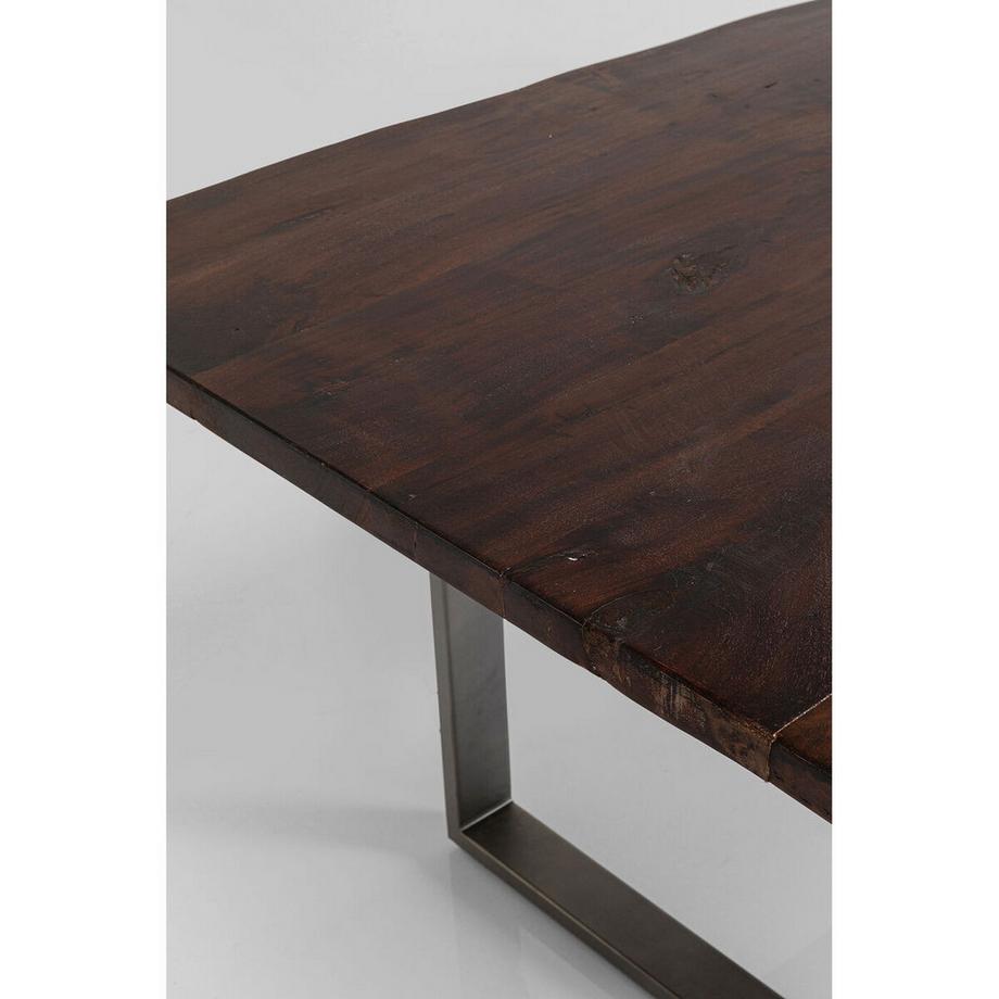 KARE Design Table Harmony acier brut foncé 180x90  
