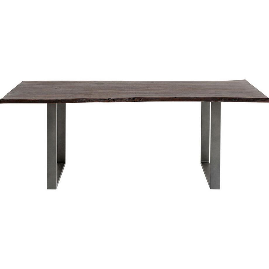 KARE Design Table Harmony acier brut foncé 180x90  