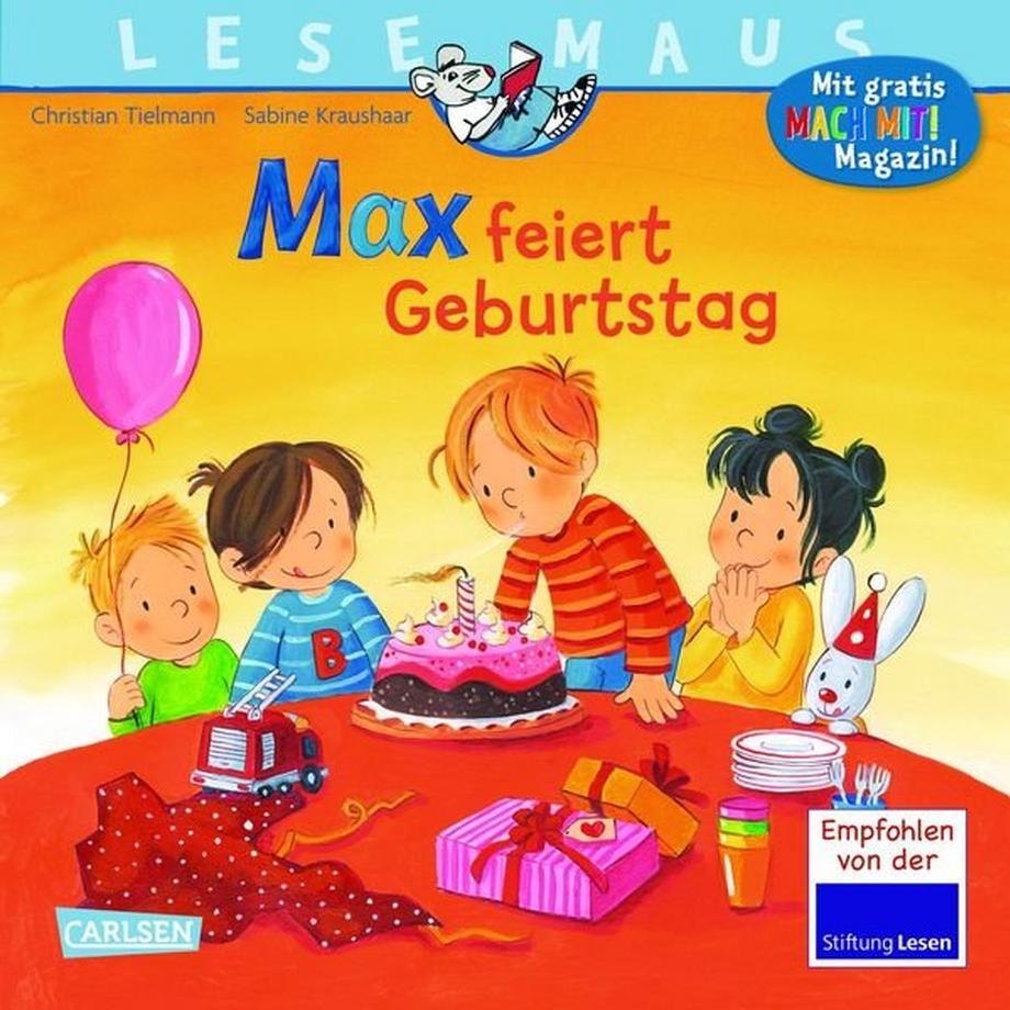 Carlsen  LESEMAUS 21: Max feiert Geburtstag 