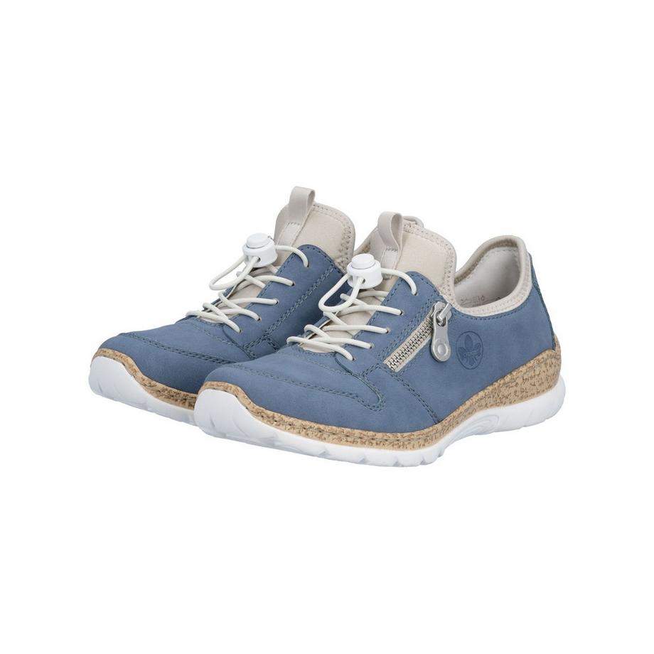 Rieker Sneaker Slipper avec Fermeture Éclair Latérale  