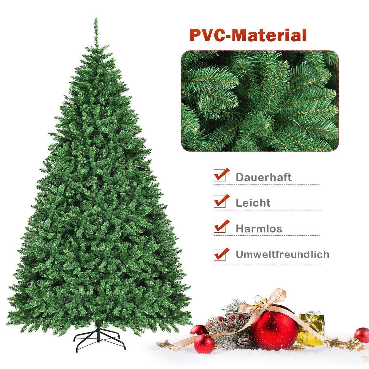 Northix 275 cm Künstlicher Weihnachtsbaum Tannenbaum Metallständer Kunstbaum mit 3594 Spitzen  