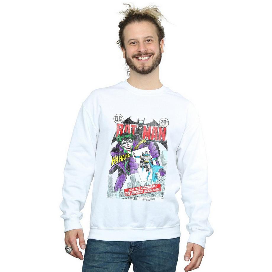 DC COMICS Batman Joker Comic Cover Sweatshirt  