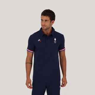 Le Coq Sportif  polohemd nr. 2 france olympique paris 2024 