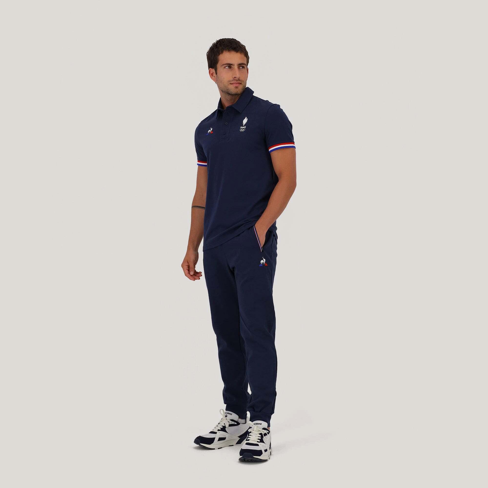 Le Coq Sportif  polohemd nr. 2 france olympique paris 2024 