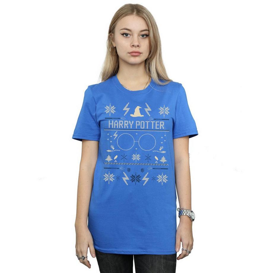 Harry Potter Ugly Christmas Sweater T-Shirt  