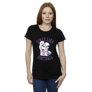 LOONEY TUNES  Tshirt GIRLS LIKE FOOTBALL 