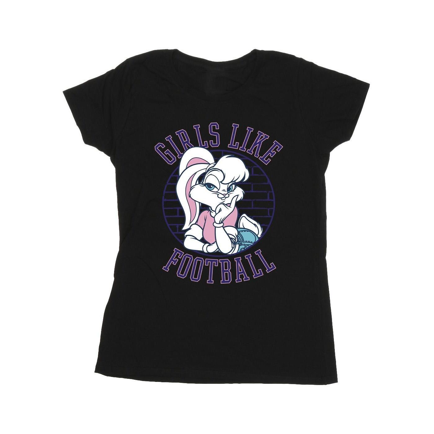 LOONEY TUNES  Tshirt GIRLS LIKE FOOTBALL 