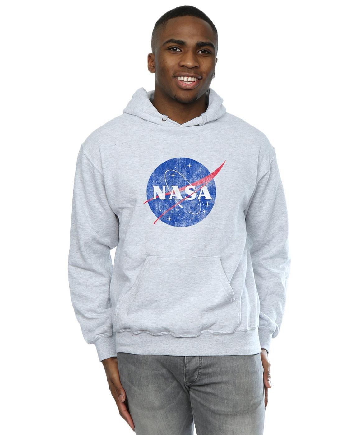 Nasa Logo Felpa con cappuccio  