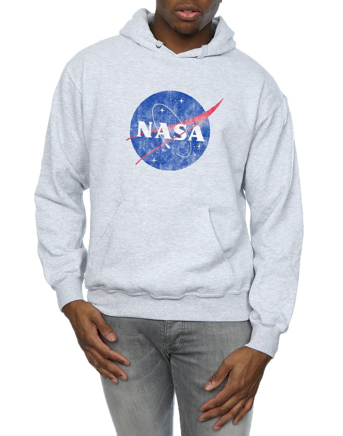 Nasa Logo Felpa con cappuccio  