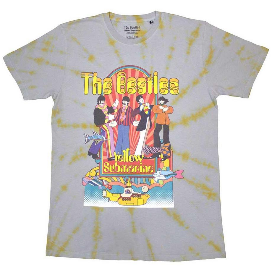 Tshirt YELLOW SUBMARINE BAND & FISH