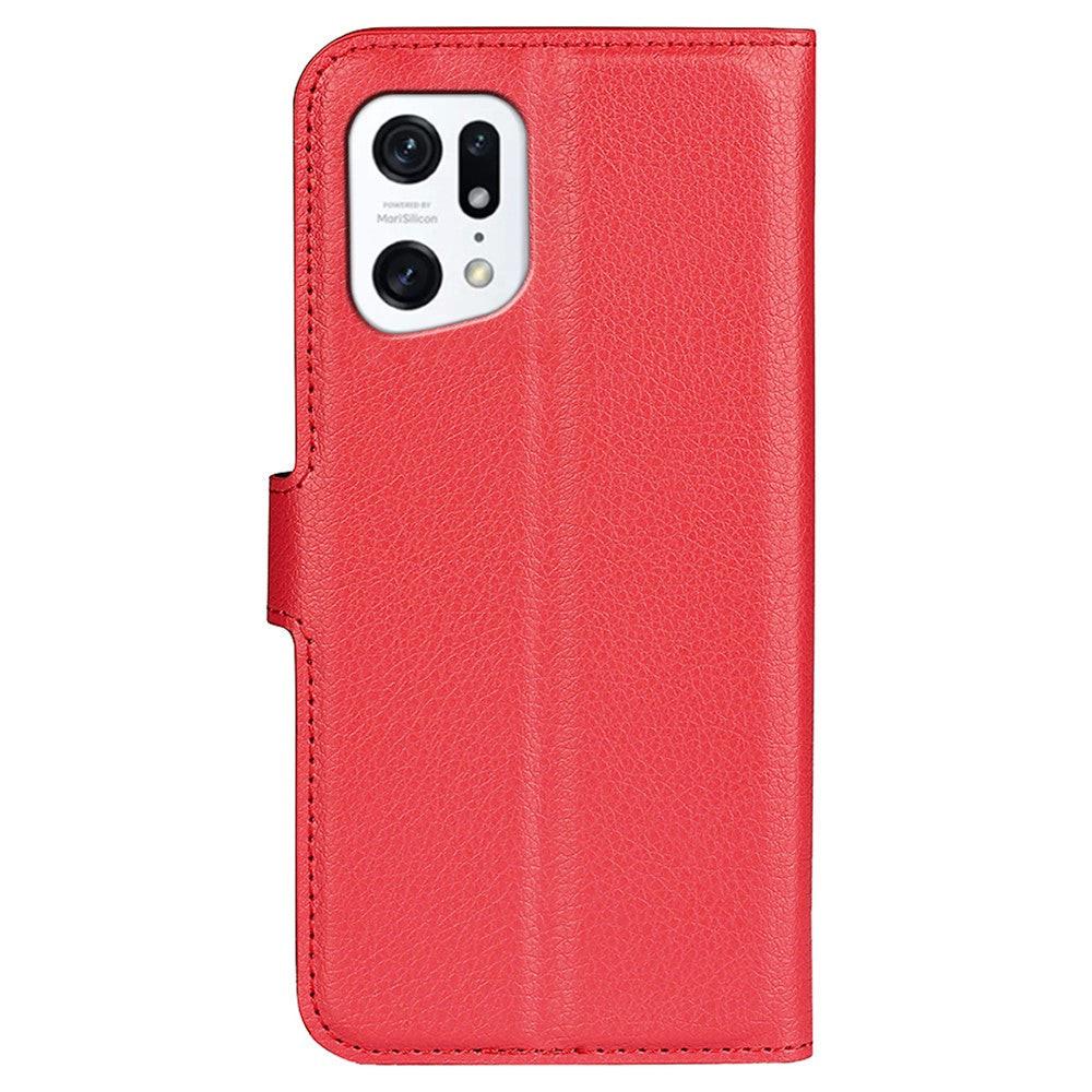 Cover-Discount  Oppo Find X5 - Custodia In Pelle 