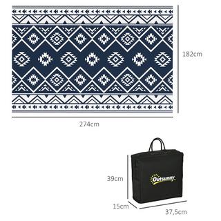 Outsunny Tapis extérieur  