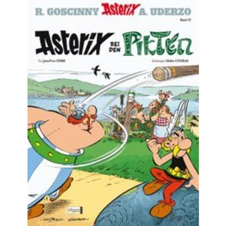 Asterix bei den Pikten Ferri, Jean-Yves; Goscinny, René; Conrad, Didier (Illustrationen); Uderzo, Albert (Illustrationen); Jöken, Klaus (Übersetzung) Gebundene Ausgabe 