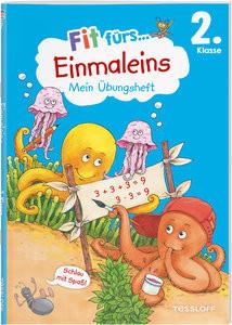 Fit fürs Einmaleins 2. Klasse. Mein Übungsheft Tonte, Andrea; Wandrey, Guido (Illustrationen) Copertina rigida 