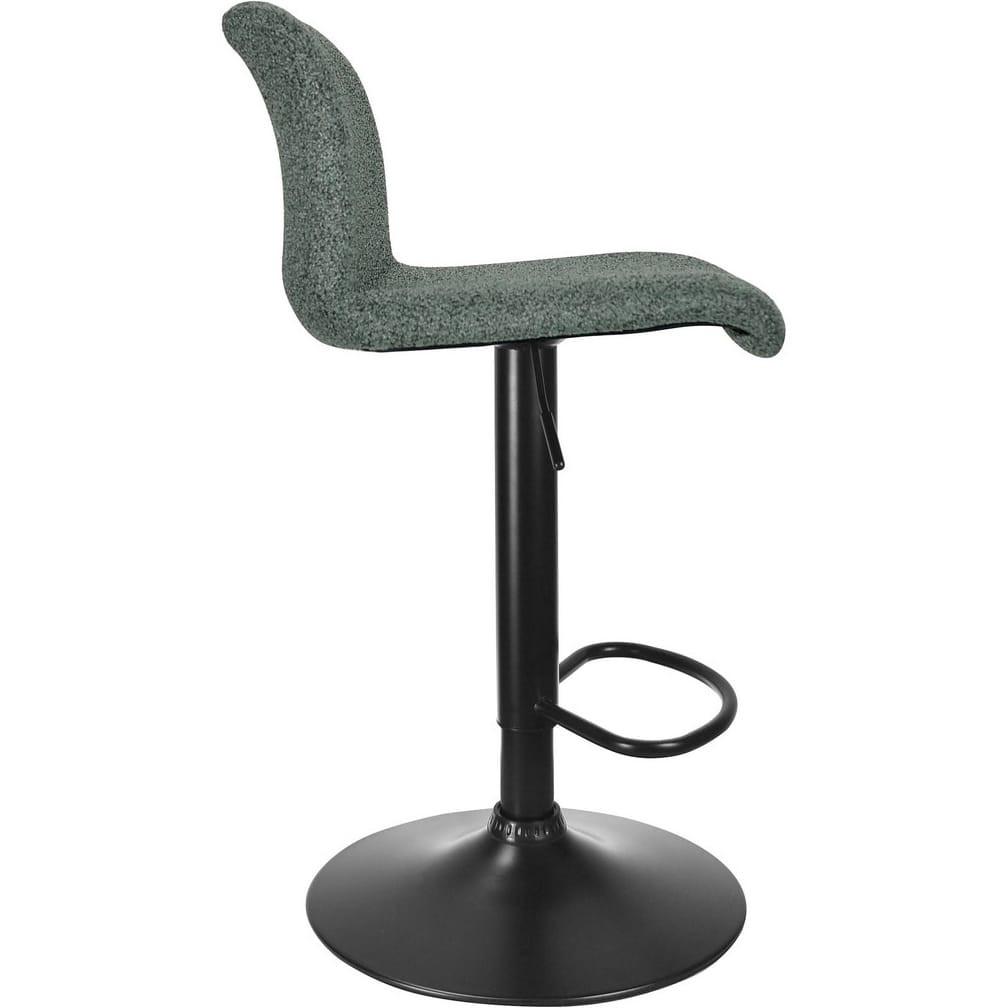 mutoni Tabouret de bar Rafael noir-vert foncé  