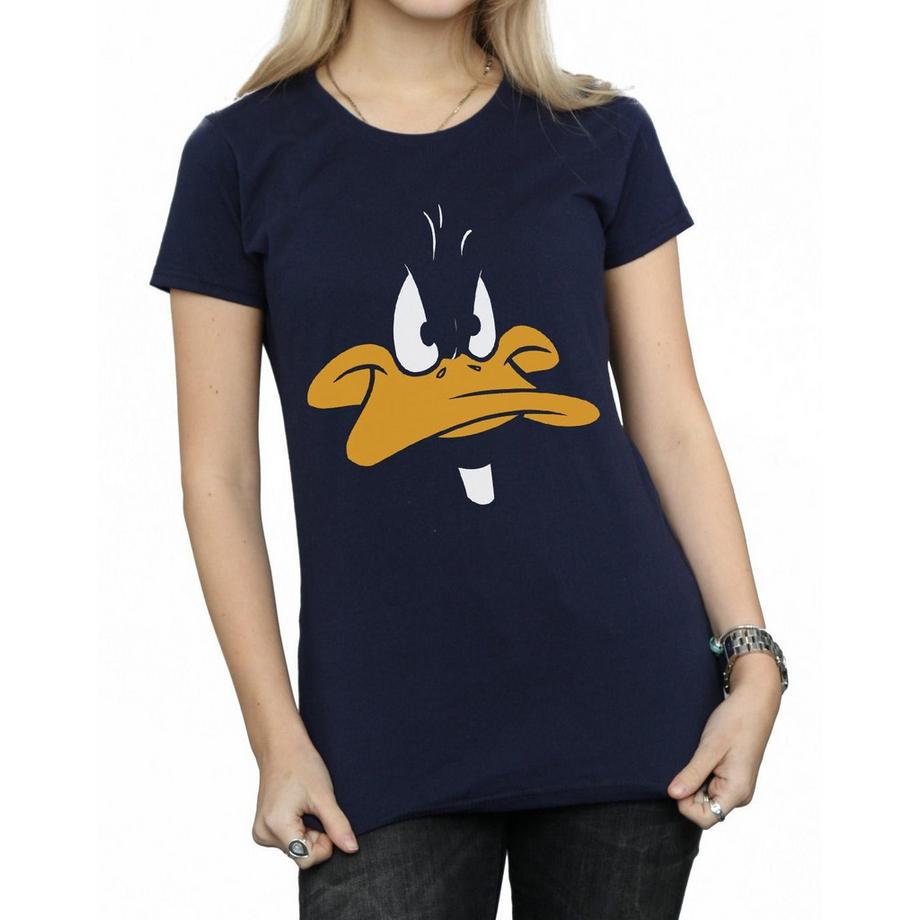LOONEY TUNES T-shirt Visage Daffy Duck  