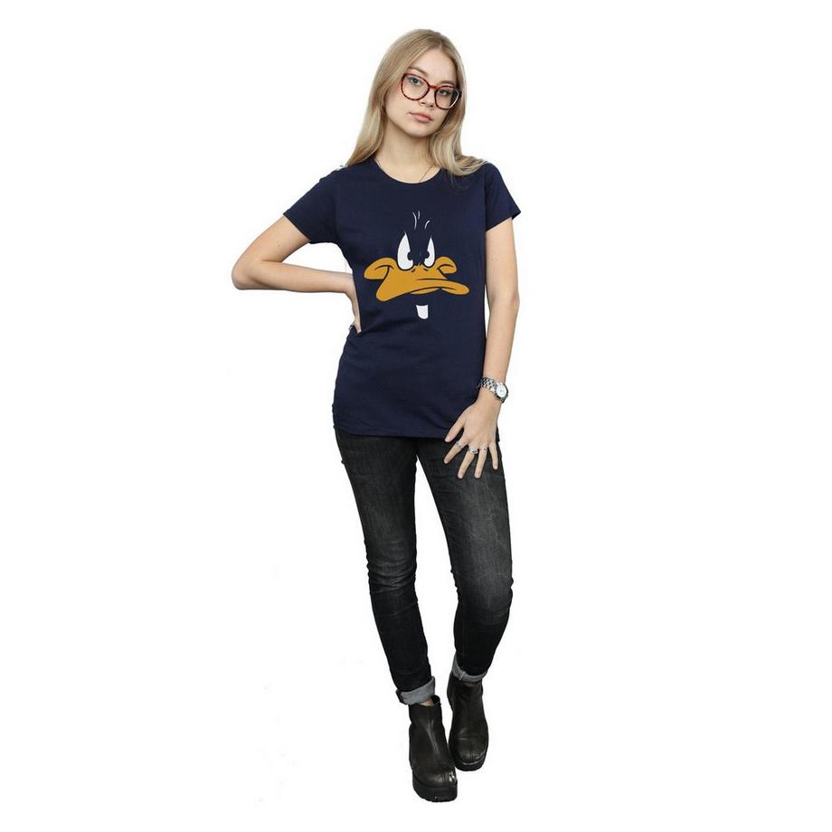 LOONEY TUNES T-shirt Visage Daffy Duck  