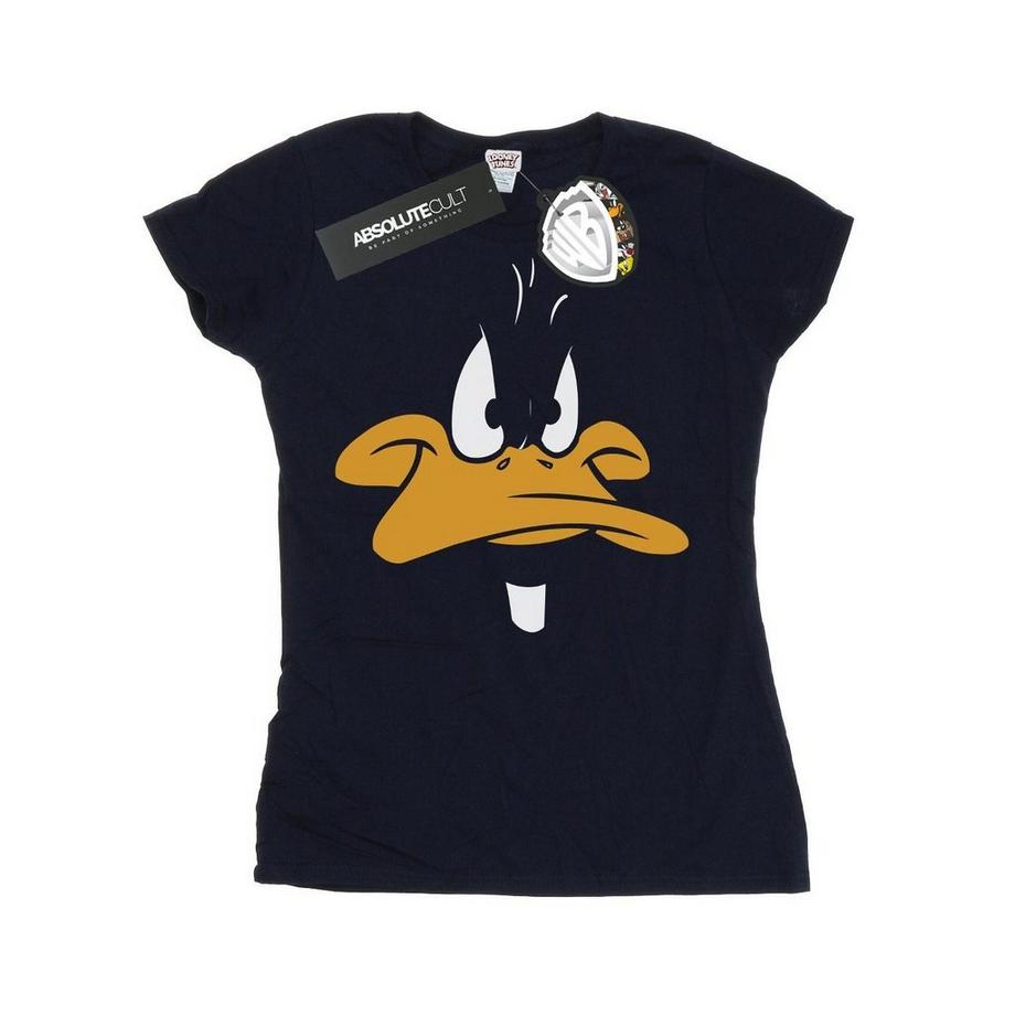 LOONEY TUNES T-shirt Visage Daffy Duck  