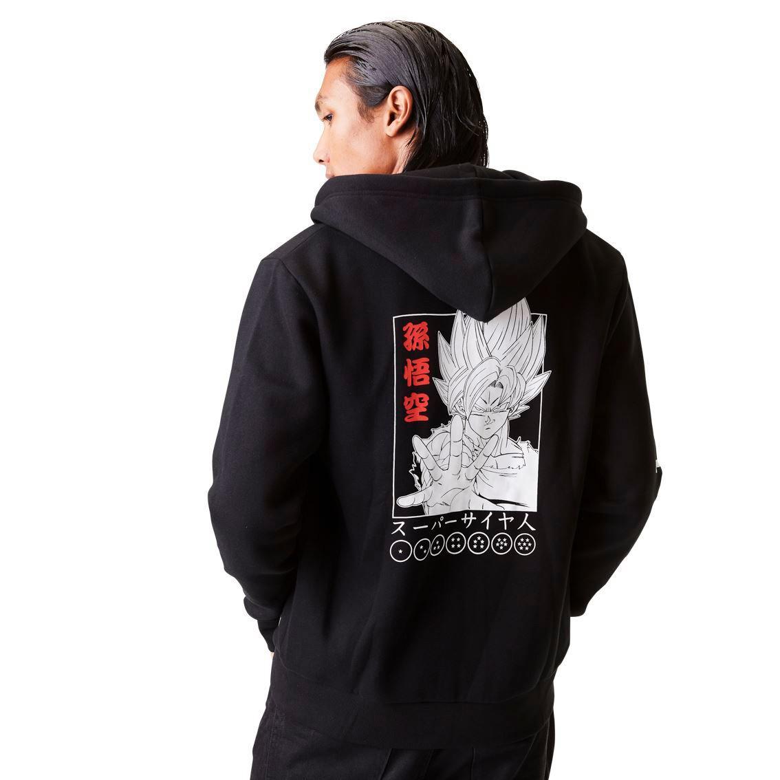 Capslab Dragon Ball Son Goku Kapuzenpullover mit Reissverschluss  