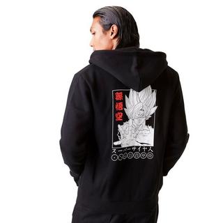 Capslab Dragon Ball Son Goku Kapuzenpullover mit Reissverschluss  