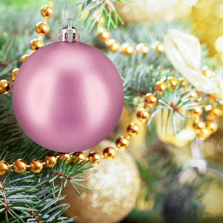 Northix Ensemble de boules de Noël mates  