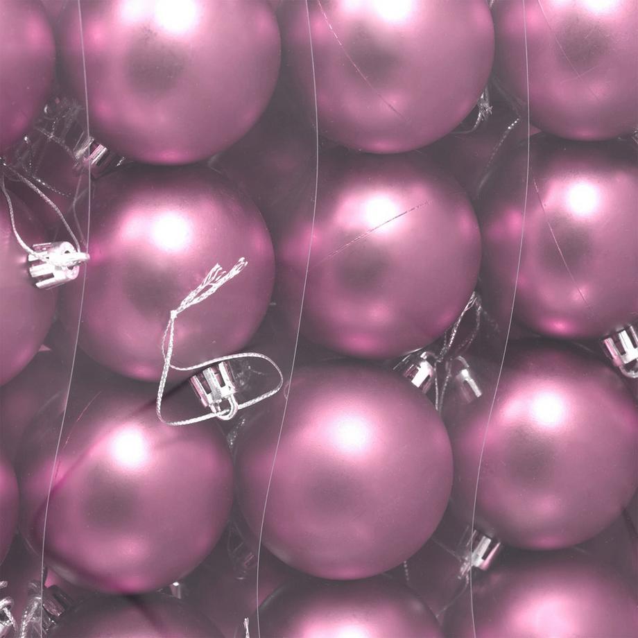 Northix Ensemble de boules de Noël mates  