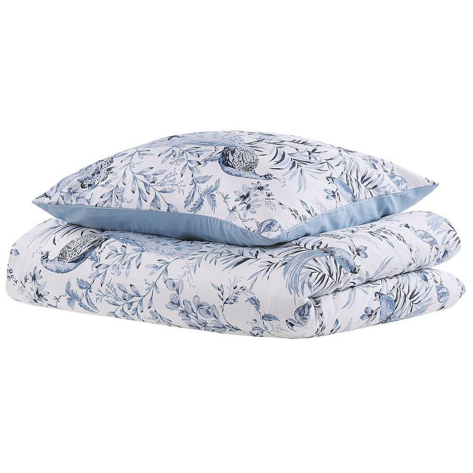 Beliani Modern BALLARD Ensemble de housses de couette en Satin de coton  
