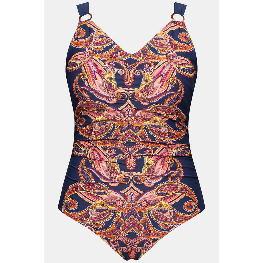 Ulla Popken Costume da bagno Paisley Coppe Morbide  