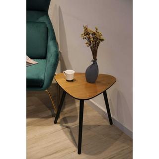 mutoni Table d&#039;appoint Melano nature 45x45  