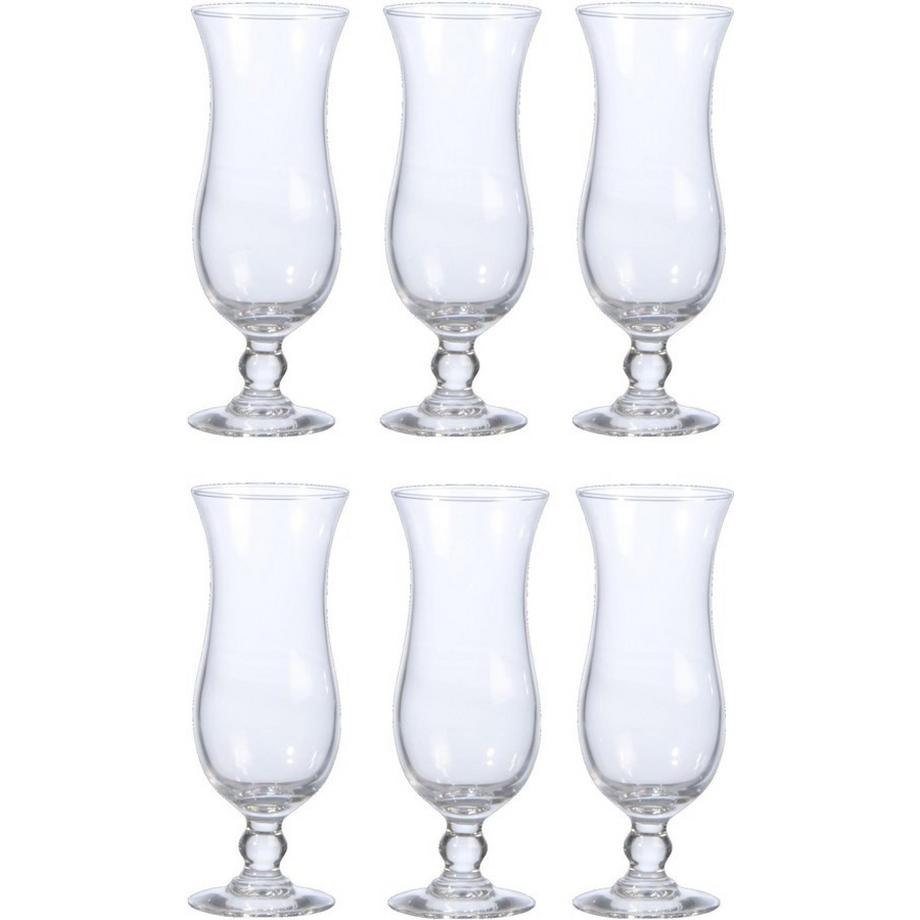 Arcoroc Cocktailglas Hurricane 440 ml, 6 Stück, Transparent  