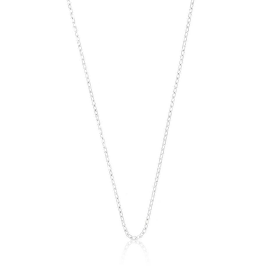 MUAU Schmuck  Collier Anker Weissgold 750, 1.8mm, 55cm 