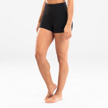 Shorts donna danza moderna vita alta poliammide
