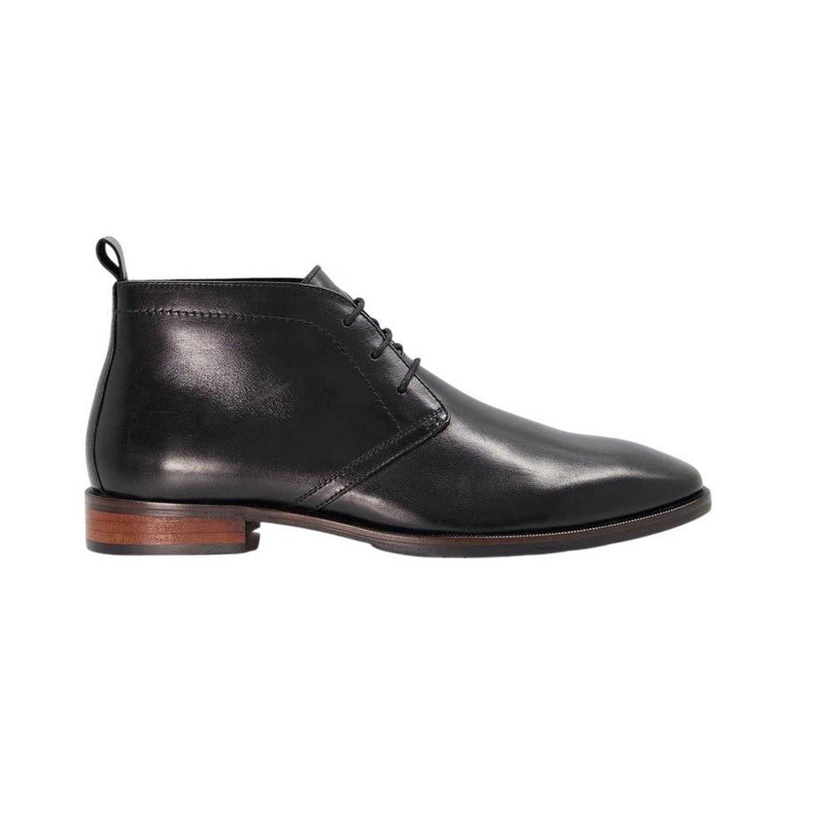 Dune London Bottines Chukka Mervin Cuir Talon Bas  