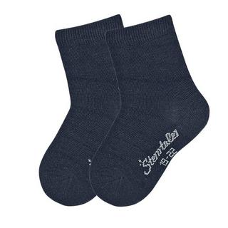 Sterntaler  Kinder Socken Doppelpack uni marine 