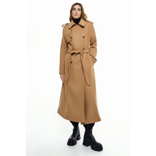 RICANO  Mantel Simona, Trenchcoat mit Gürtel und Schulterklappen 