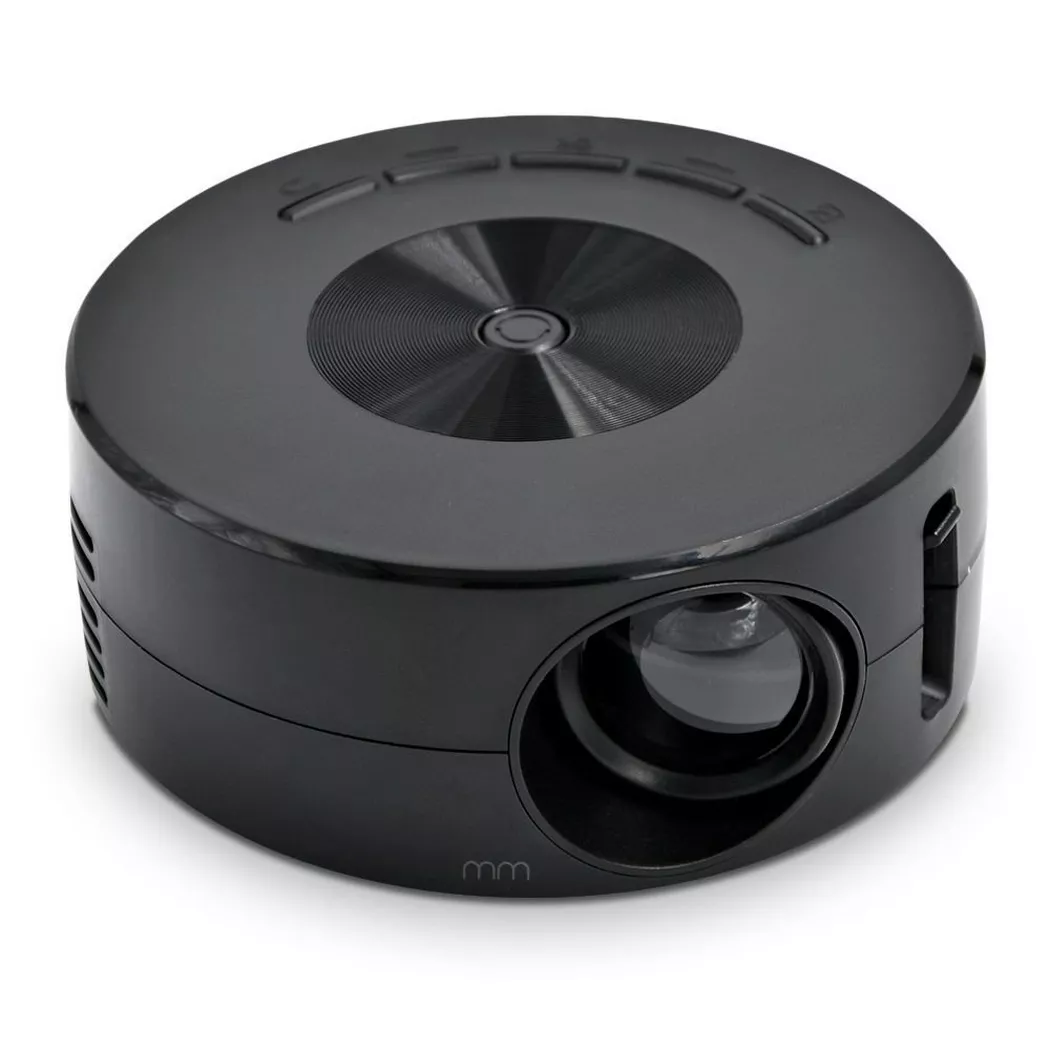 Mikamax - Projektor – USB – Schwarz – Kunststoff