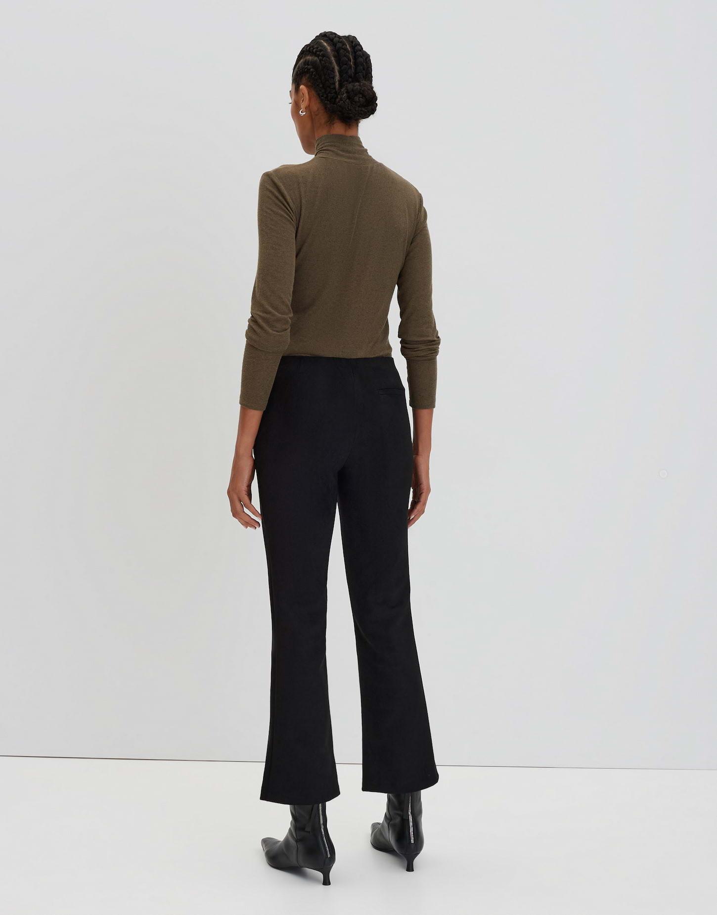 someday  Pantalon flare Carick suede 