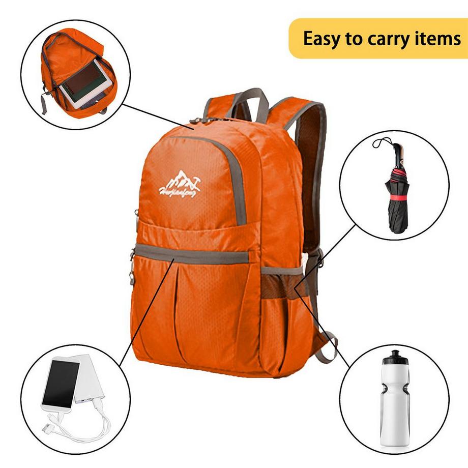 Intirilife Sac a dos pliable ultraleger  