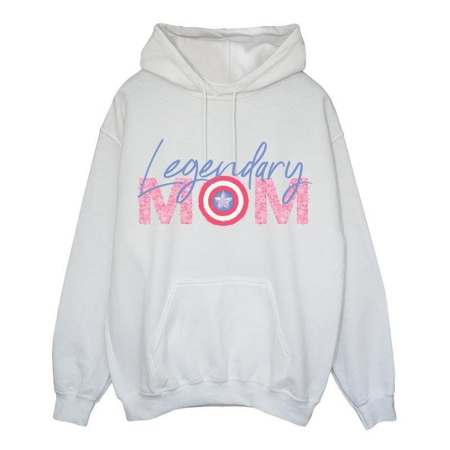 MARVEL Avengers Mum Felpa con Cappuccio  