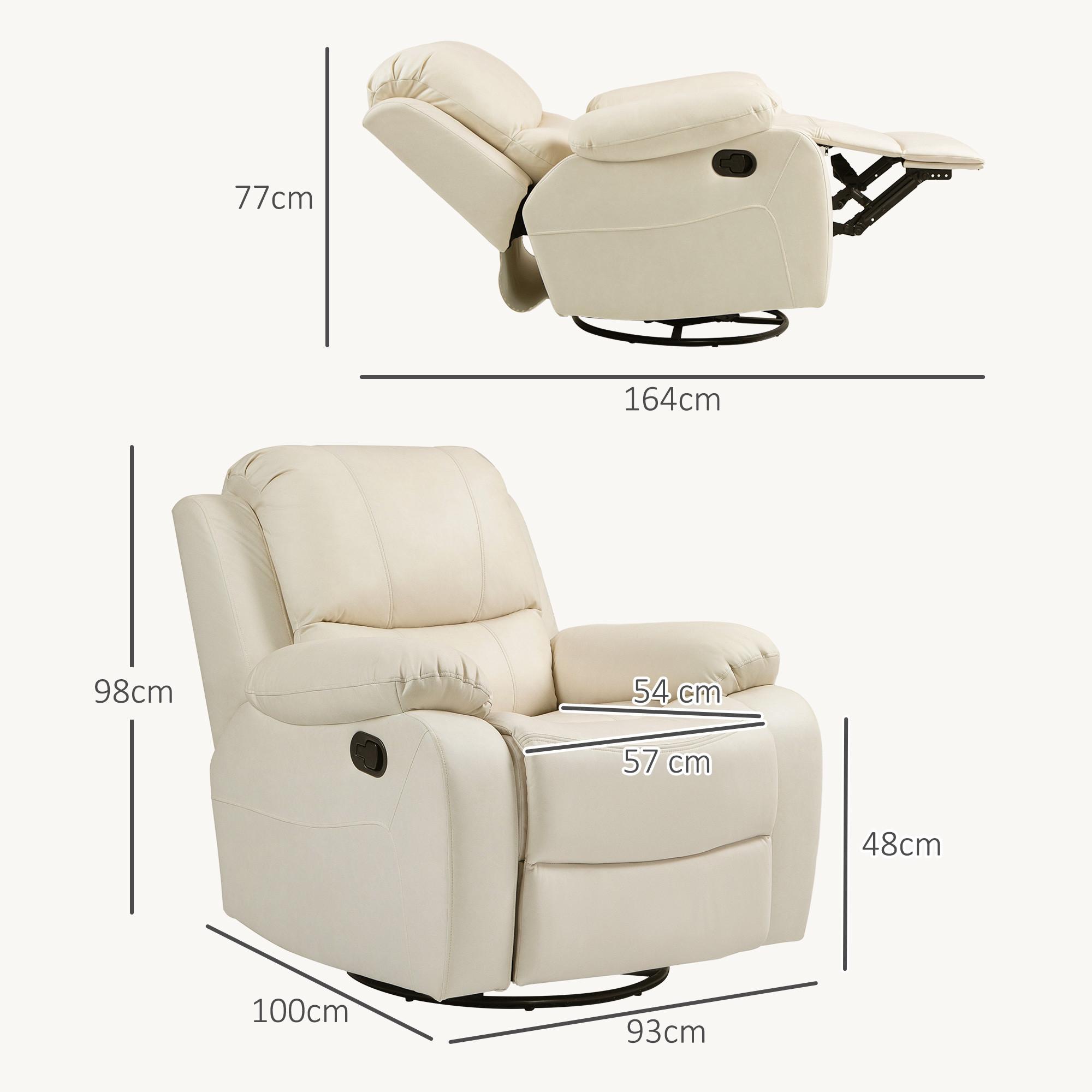 HOMCOM Fauteuil de relaxation  