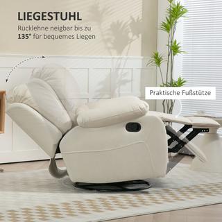 HOMCOM Fauteuil de relaxation  