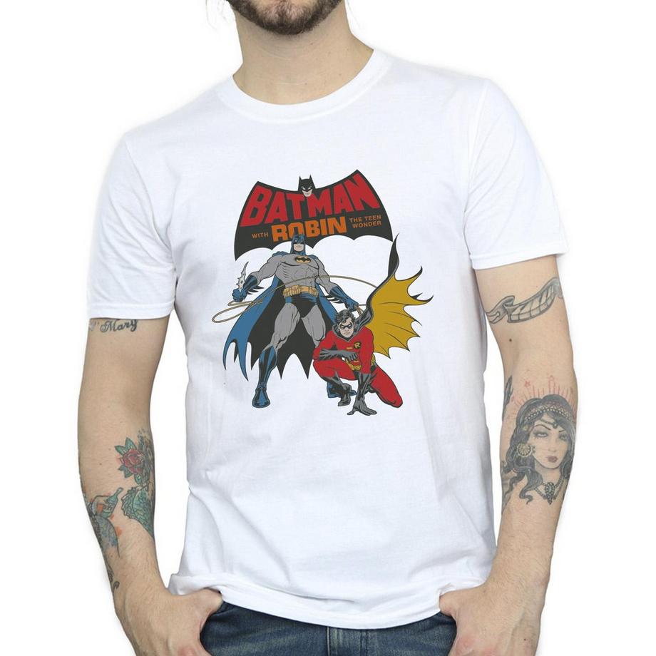 DC COMICS Batman with Robin The Teen Wonder T-Shirt  