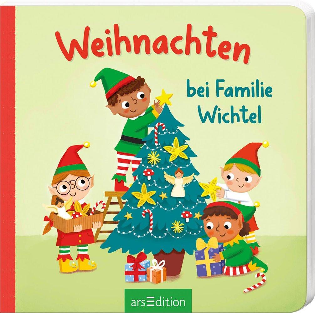 Weihnachten bei Familie Wichtel Volk, Katharina E.; Daubney, Kate (Illustrationen) Copertina rigida 