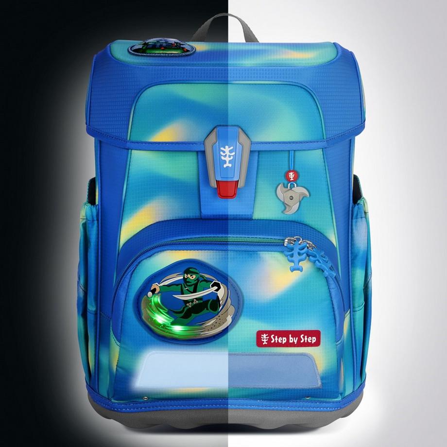 Step by Step  Schulthek-Set CLOUD FLASH Ninja Zazu 